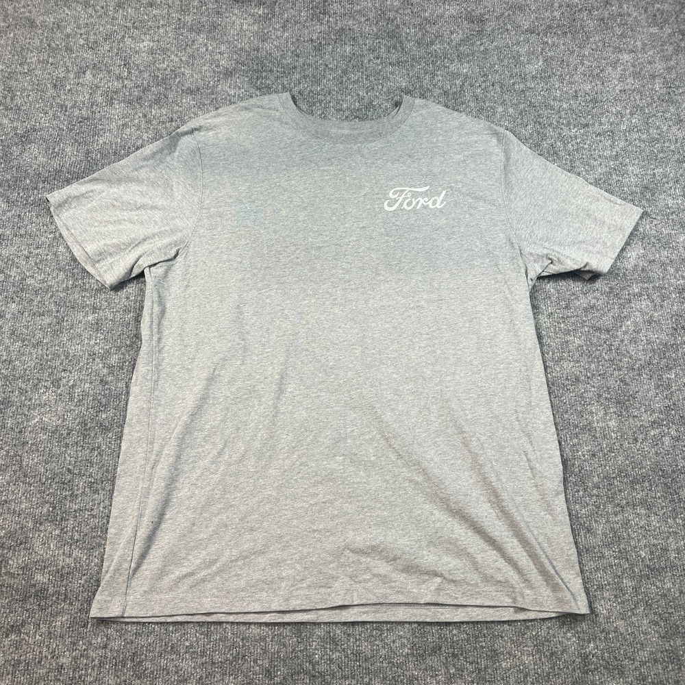 Goodfellow & Co T Shirt Mens Extra Large Gray Cotton Ford Bronco Truck Car Print